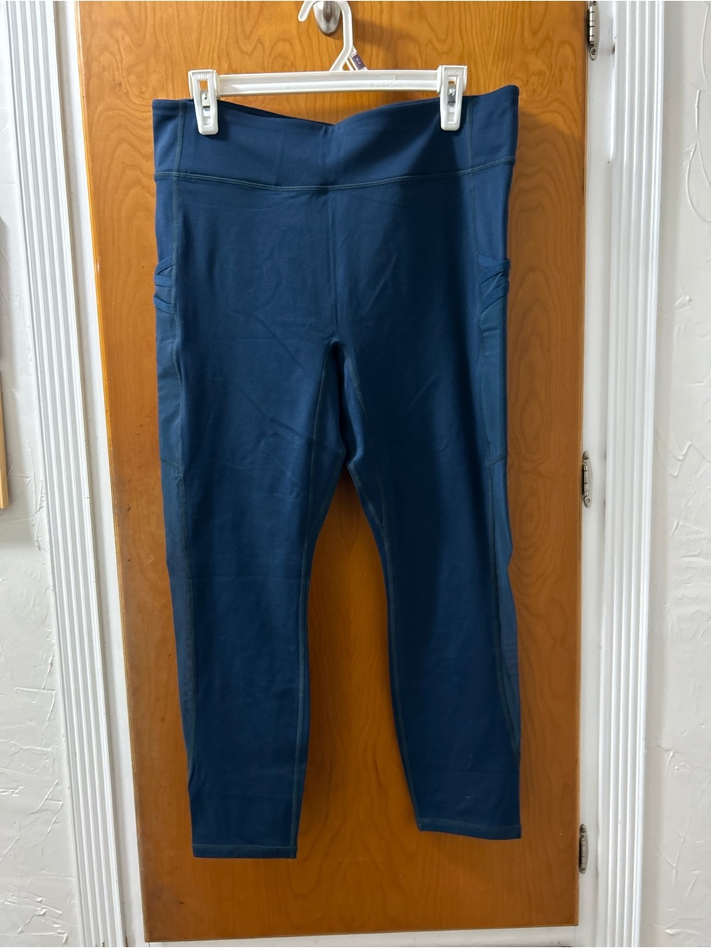 Fabletics women’s Deep Blue Performance Joggers with Side Pockets